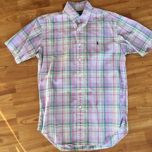 Ralph Lauren Short Sleeve Button Down Shirt Polo